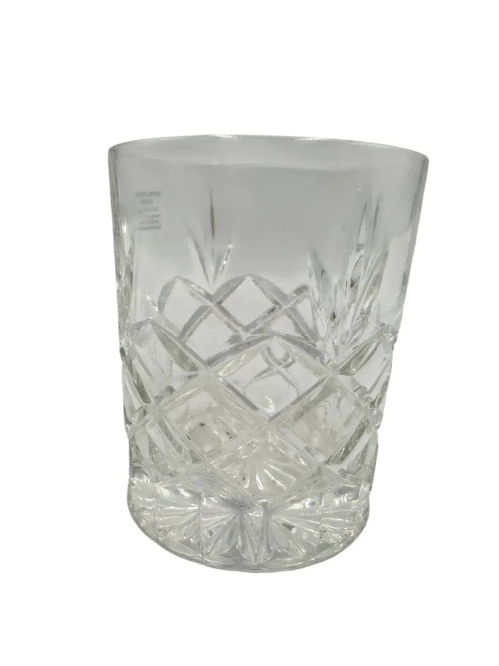 Royal Limited Handcut Crystal 24% Lead Whiskey Glass Czech Republic Elegant